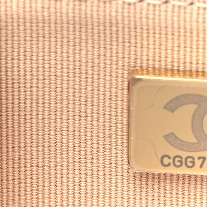 Chanel Caviar Quilted Wallet On Chain WOC Beige 8 of 11