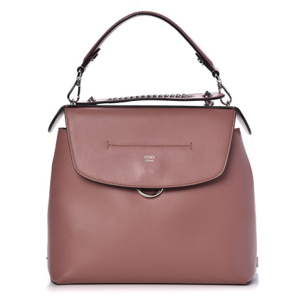 Fendi Vitello Century Opaco Large Back to School Backpack English Rose 1 of 8