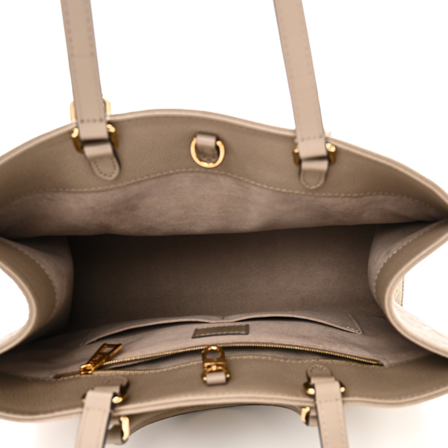 Louis Vuitton Empreinte Monogram Giant Onthego MM Tourterelle 9 of 16