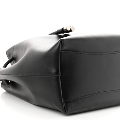 Jimmy Choo Smooth Shiny Calfskin Bon Bon Bucket Bag Black 8 of 9