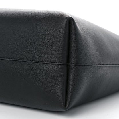 Saint Laurent Calfskin Large Shopping Tote Black 10 of 11