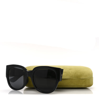 Gucci Acetate Square Frame Sunglasses GG0142SA Black 8 of 8