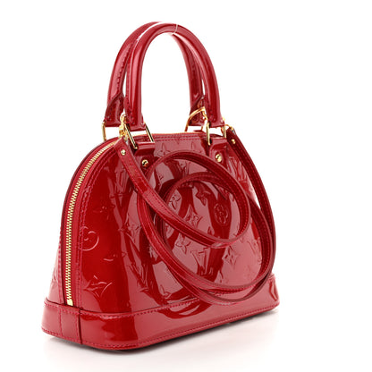 Louis Vuitton Vernis Alma BB Pomme D'Amour 3 of 10