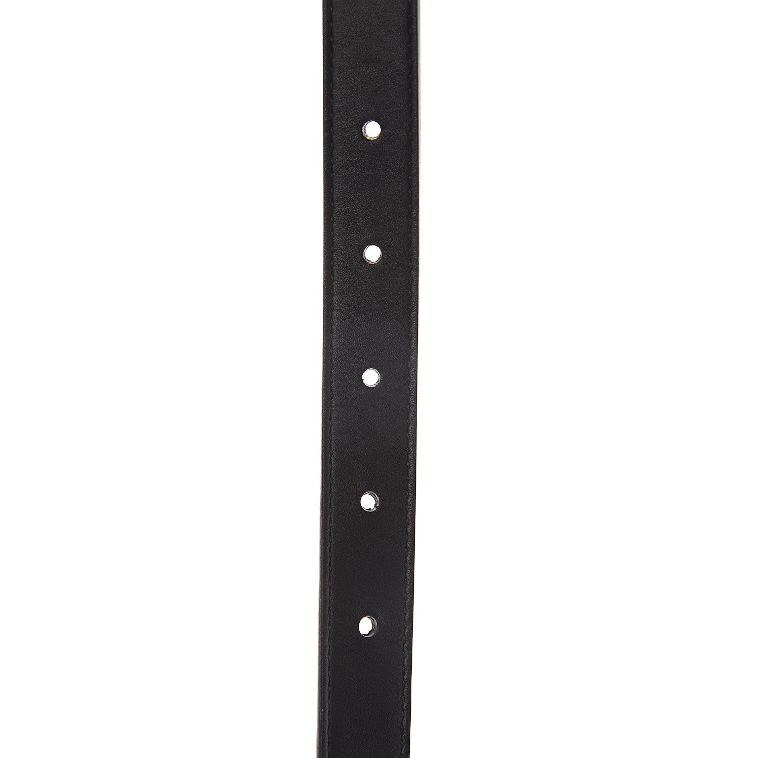 Gucci Calfskin Double G 20mm Belt 80 32 Black 4 of 5