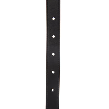 Gucci Calfskin Double G 20mm Belt 80 32 Black 4 of 5