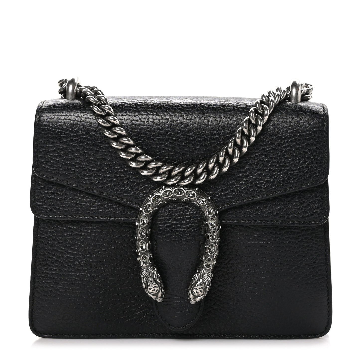 Calfskin Mini Dionysus Shoulder Bag Black