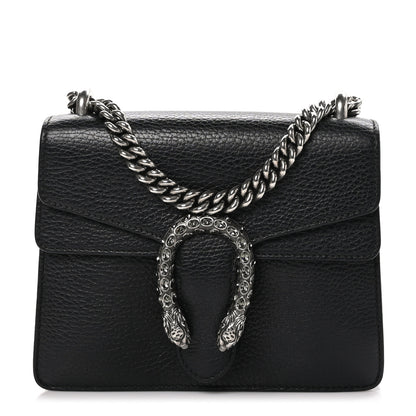 Gucci Calfskin Mini Dionysus Shoulder Bag Black 1 of 10
