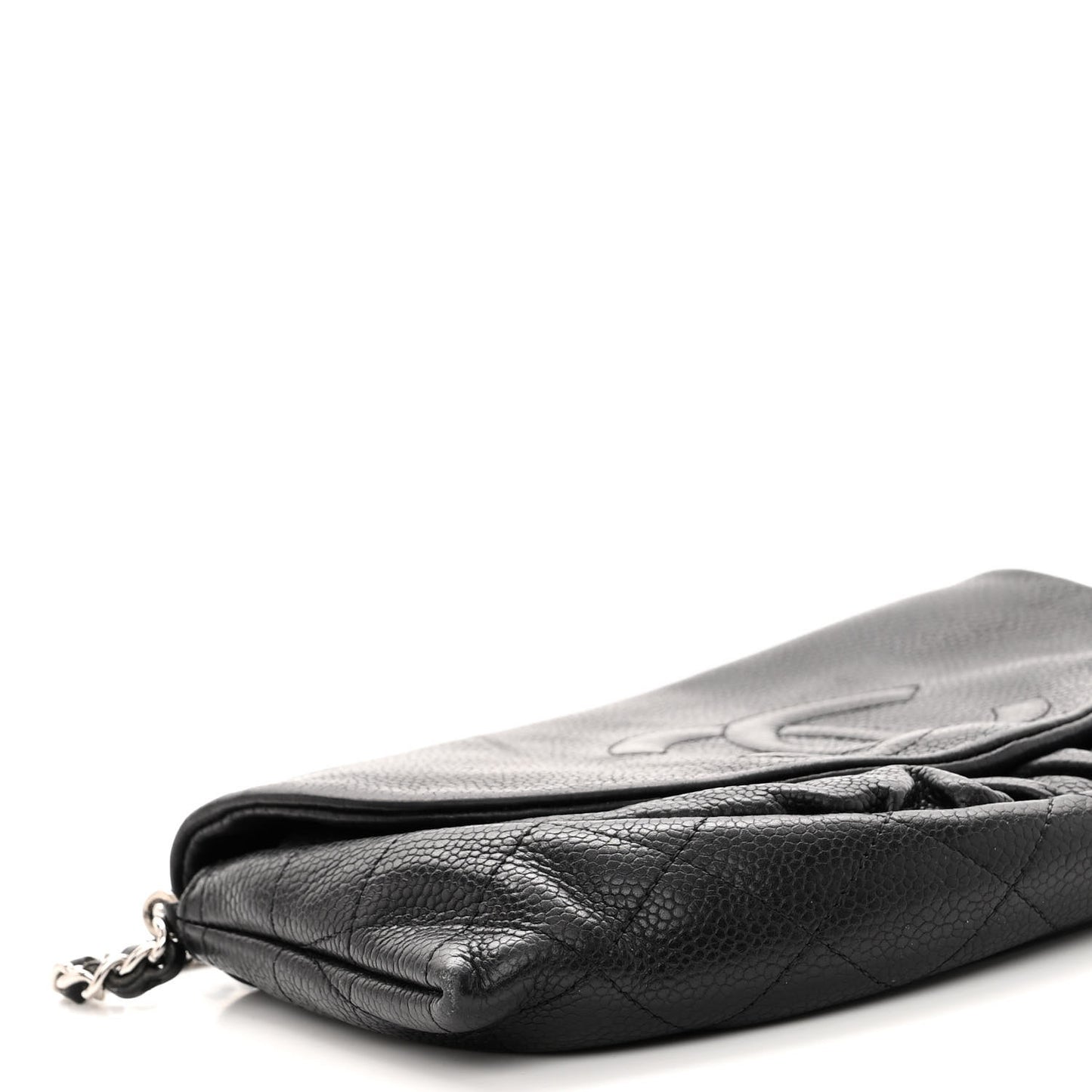 Caviar Half Moon Wallet On Chain WOC Black