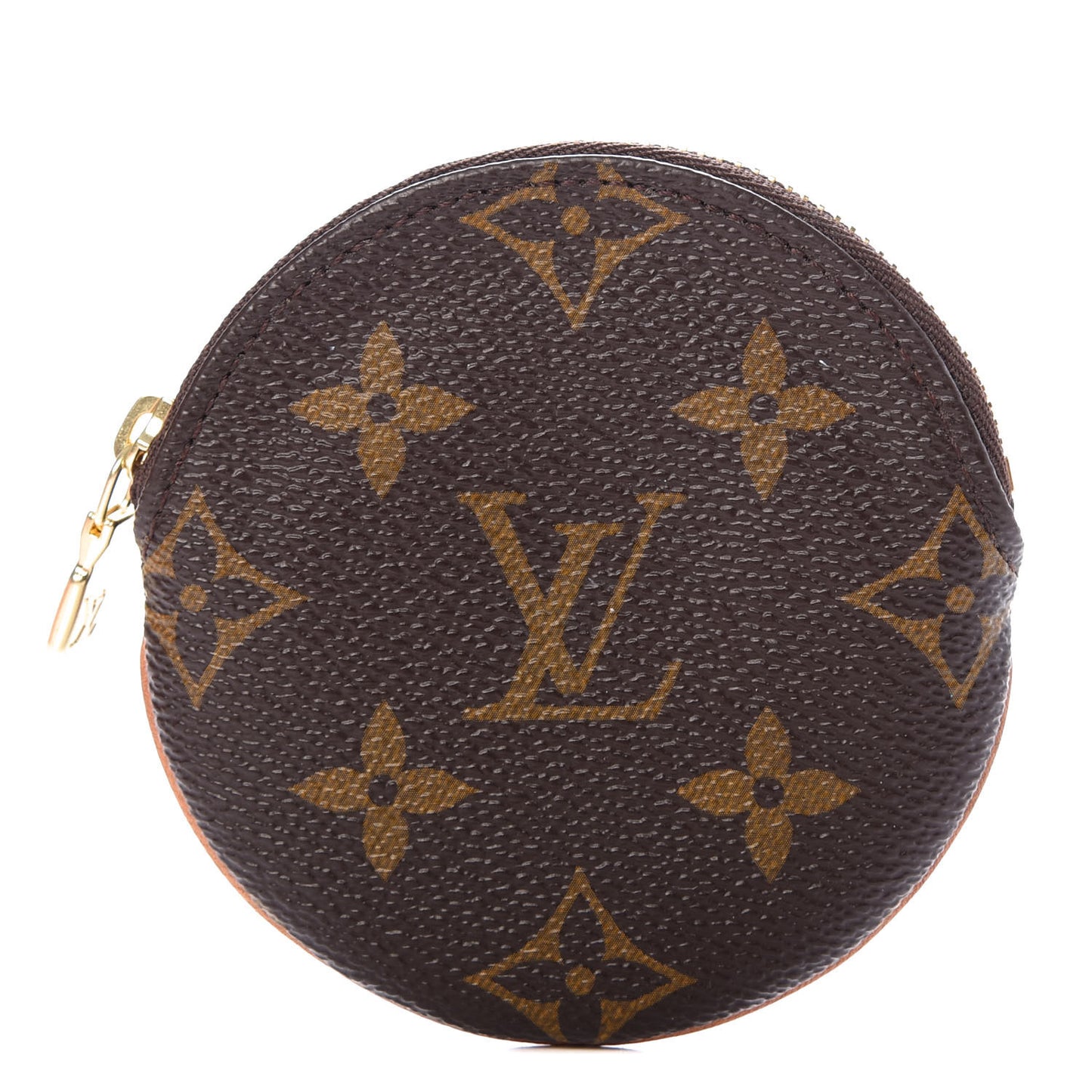 Monogram Round Coin Purse
