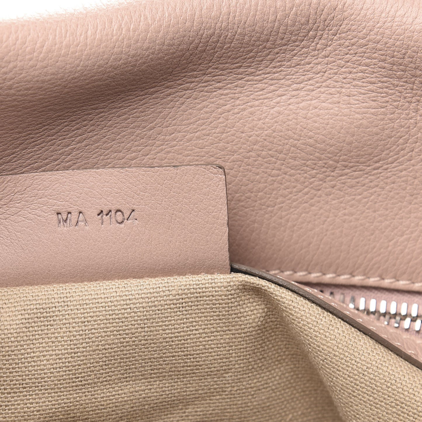 Calfskin Small Pandora Pure Flap Bag Pale Pink