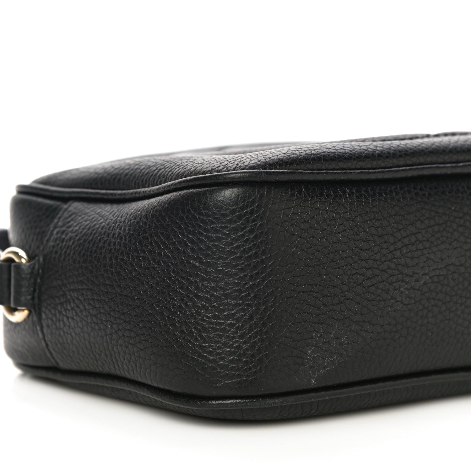 Gucci Pebbled Calfskin Small Soho Disco Bag Black 10 of 17