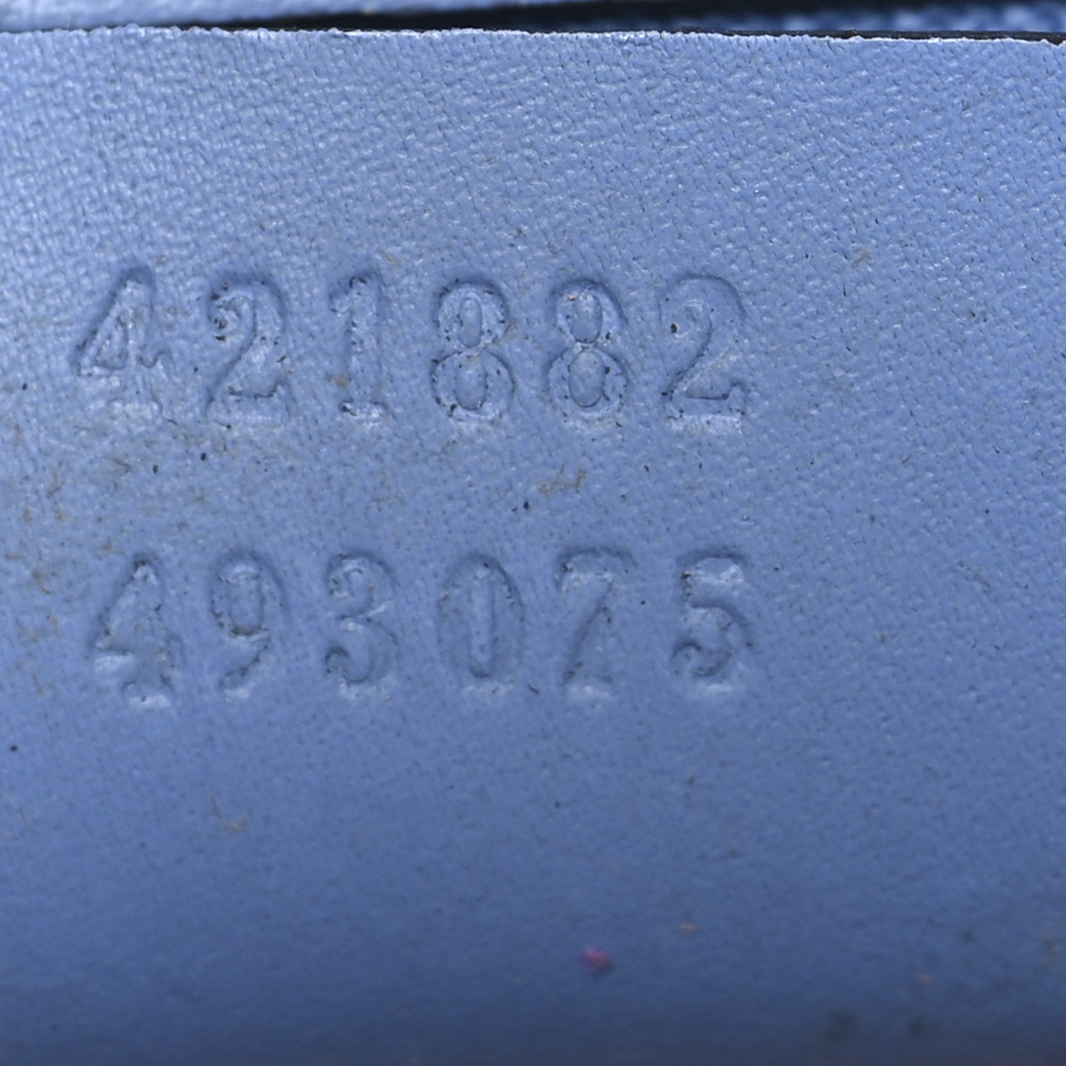 Gucci Calfskin Small Sylvie Shoulder Bag Clear Sky Blue 7 of 10