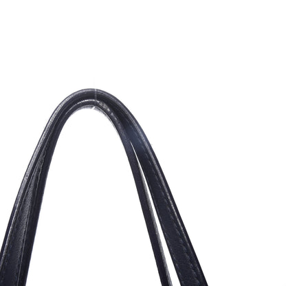 MCM Nylon Monogram Medium Dieter Shopper Tote Navy 13 of 14
