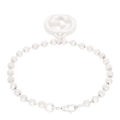 Gucci Sterling Silver Interlocking GG Bracelet 2 of 5