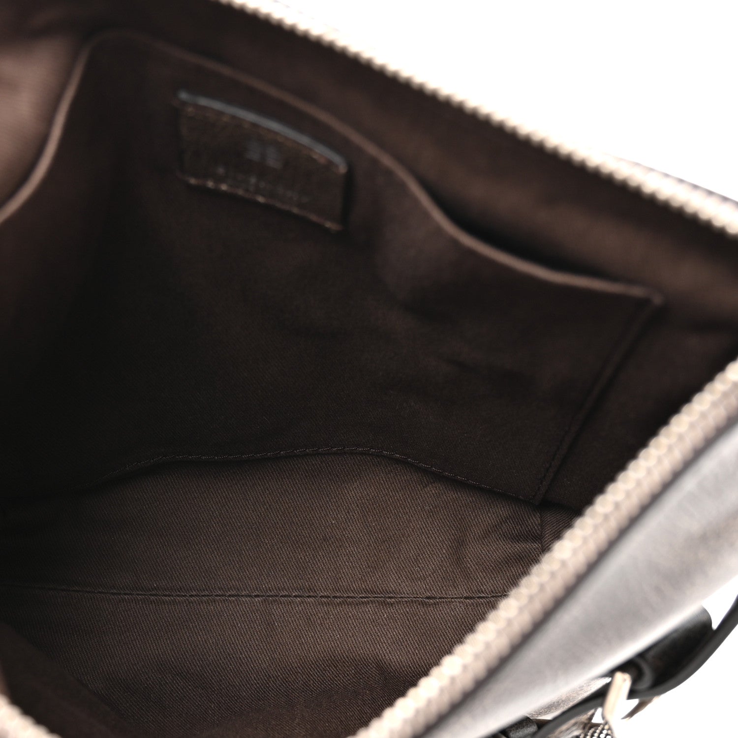 Givenchy Lambskin Crackled Vintage Calfskin Small Voyou Crossbody Bag Brown 5 of 10