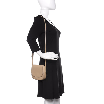 Mansur Gavriel Calfskin Mini Flap Crossbody Bag Creme 2 of 9