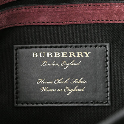 Burberry Derby Calfskin House Check Small Macken Crossbody Bag Tan 6 of 9