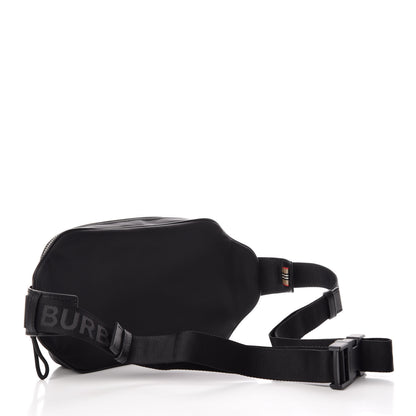 Burberry Econyl Logo Print Bum Bag Black 3 of 9