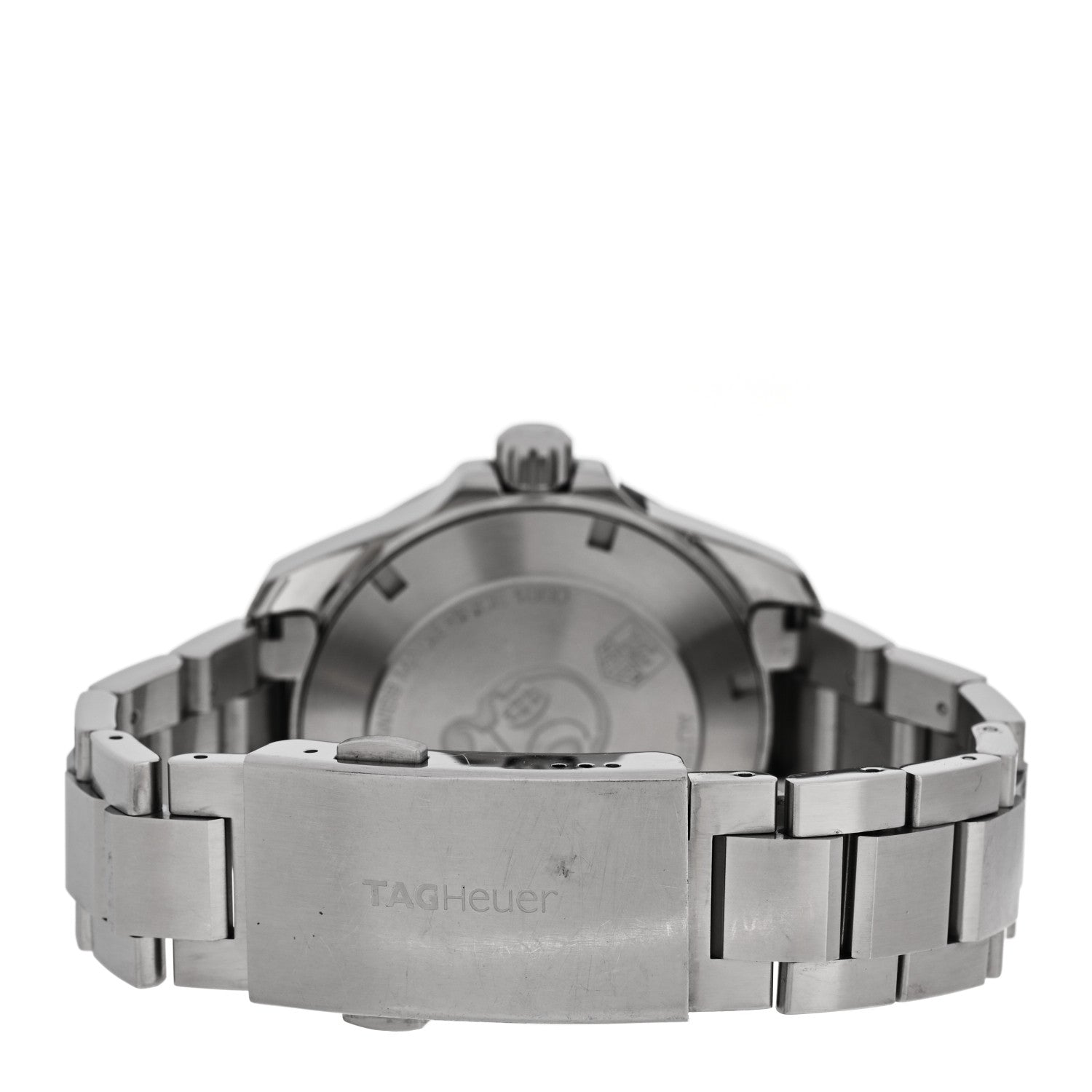 Tag Heuer Stainless Steel 41mm Aquaracer 300M Automatic Watch Black WAY211A-1 3 of 4