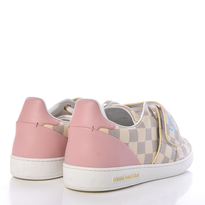 Louis Vuitton Damier Azur Summer Trunks Frontrow Sneakers 41 4 of 11