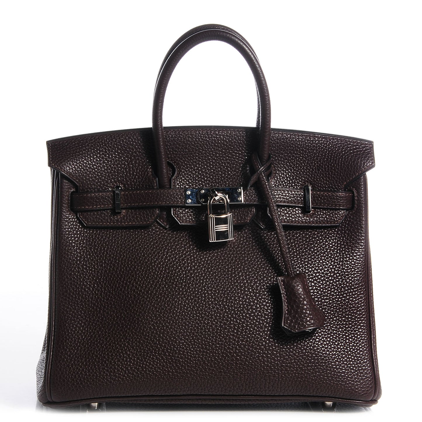 Togo Birkin 25 Marron Fonce