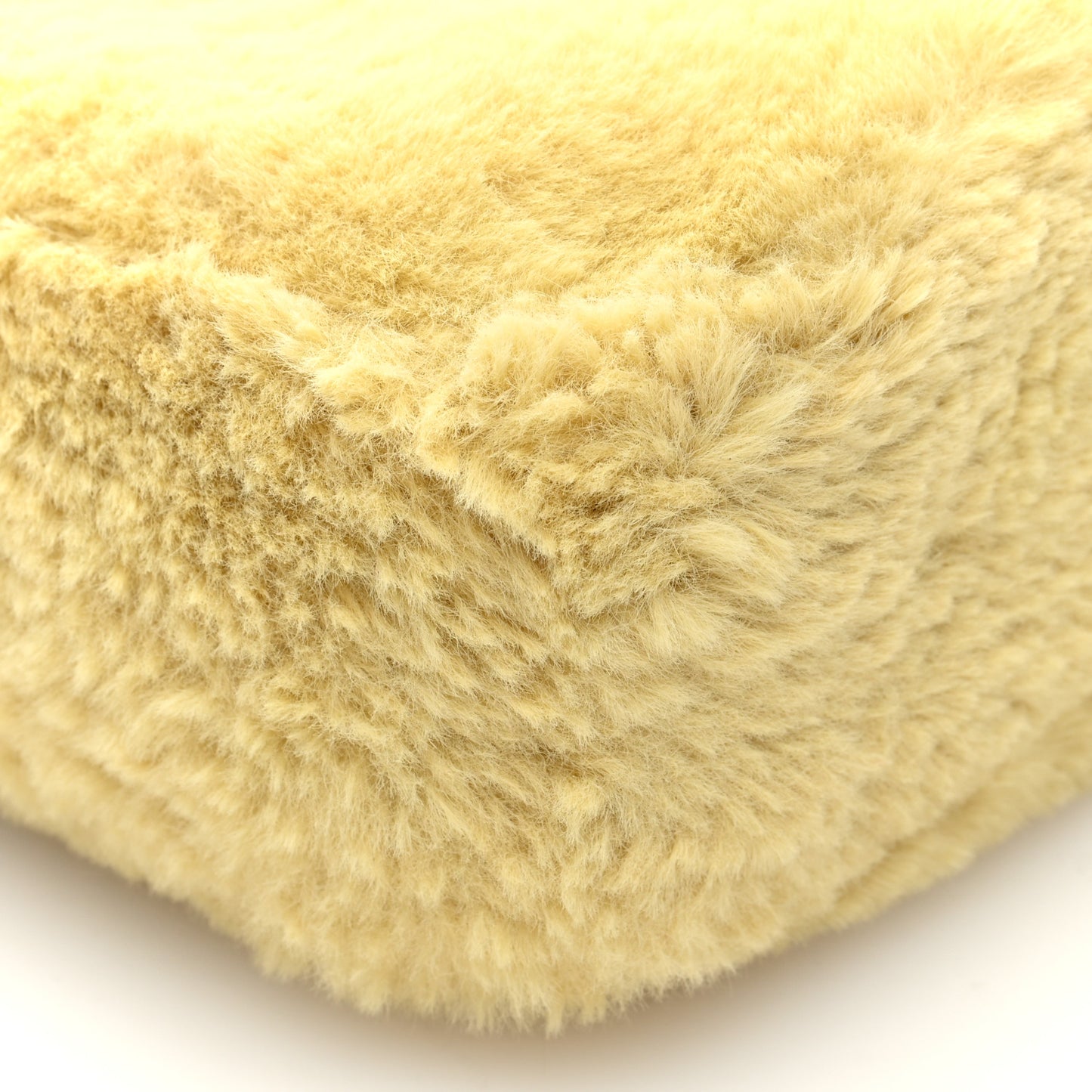 Faux Fur Plush Snapshot Camera Bag Chick Yellow