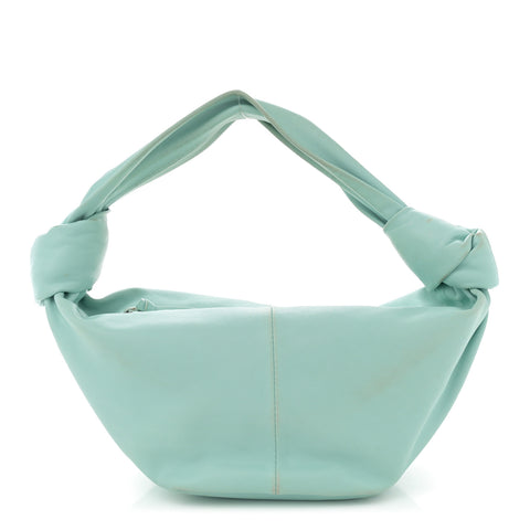 Calfskin Mini Double Knot Bag Spearmint