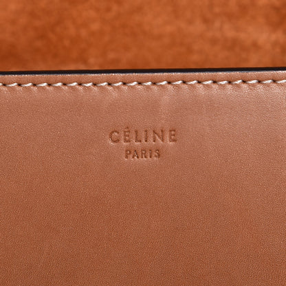 Celine Natural Calfskin Medium Symmetrical Bag Chestnut 8 of 18