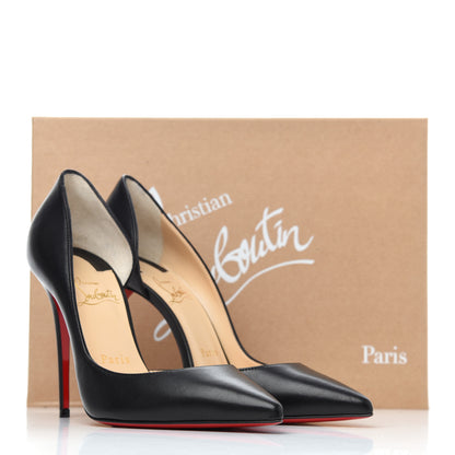 Christian Louboutin Shiny Nappa Iriza 100 Pumps 36.5 Black 8 of 8