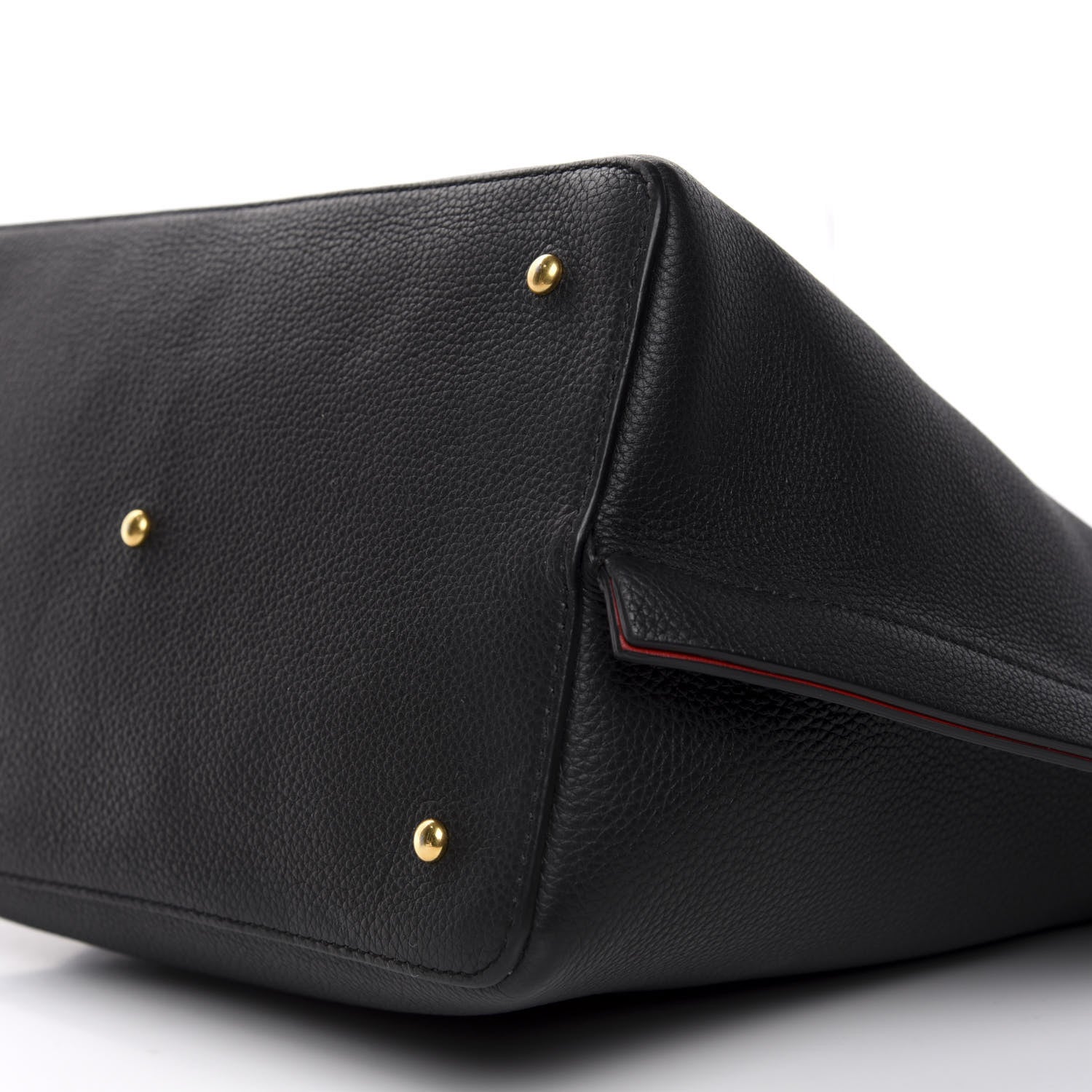 Valentino Garavani Grainy Calfskin Escape Hobo Bag Black 7 of 8