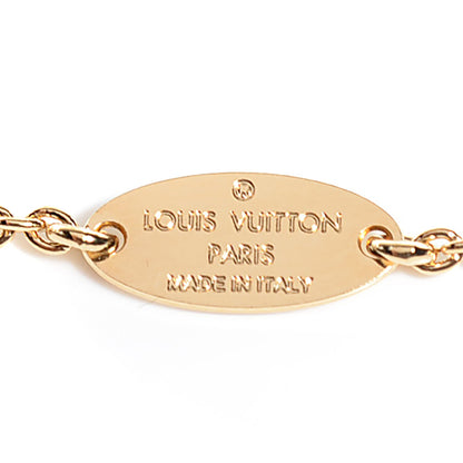 Louis Vuitton Swarovski Essential V Strass Bracelet Gold 4 of 7