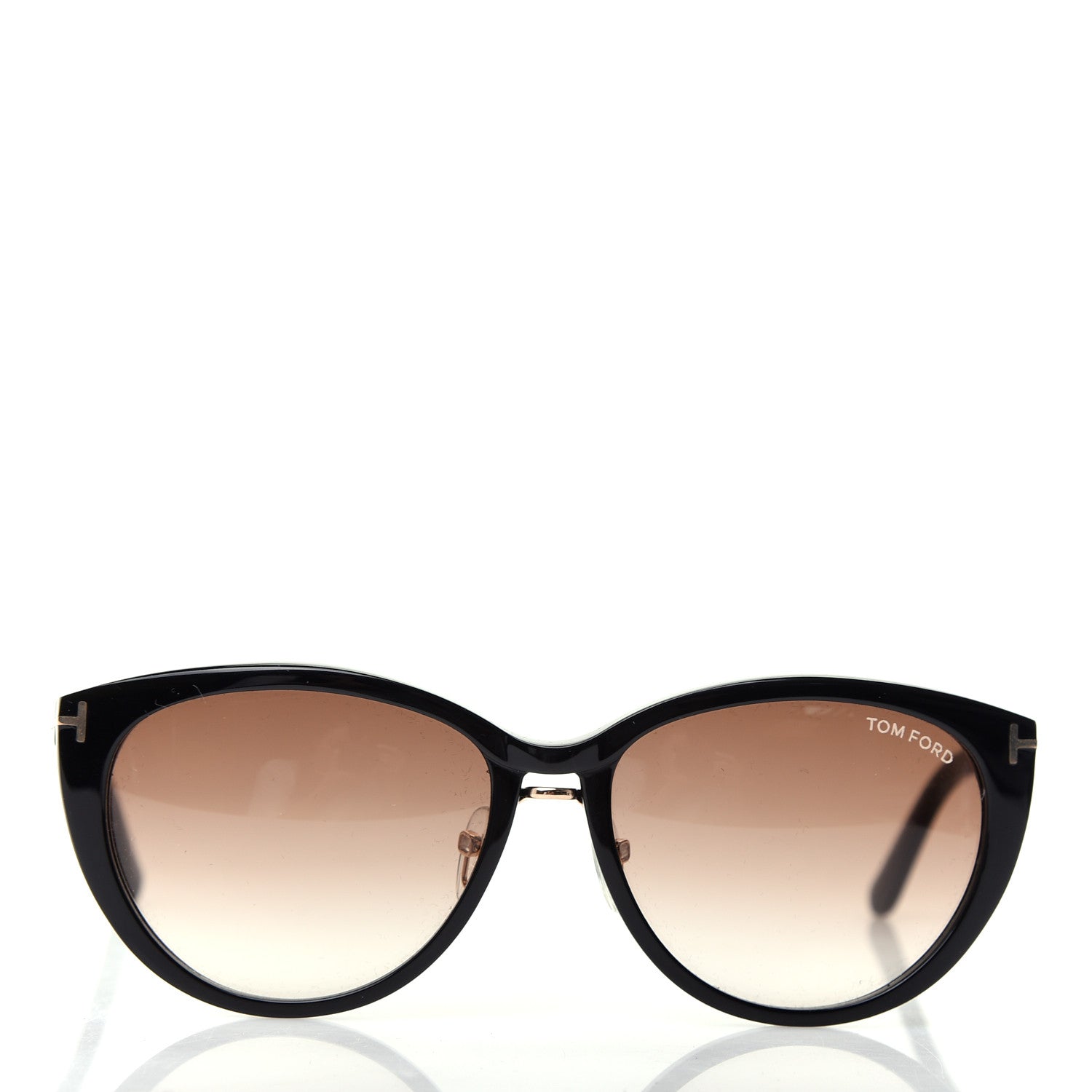 Tom Ford Gina Sunglasses TF345 Black 2 of 7