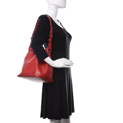 Louis Vuitton Epi Petit Noe Castillan Red 2 of 11