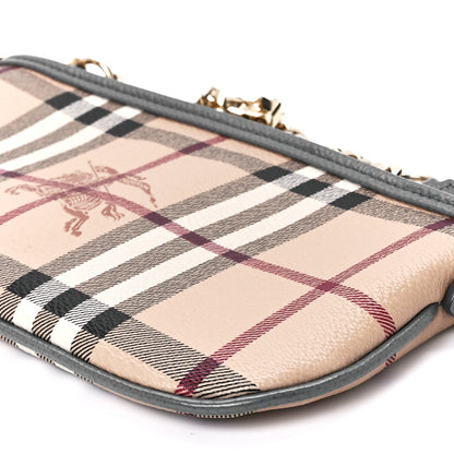 Burberry Haymarket Check Clara Pochette Grey 13 of 13