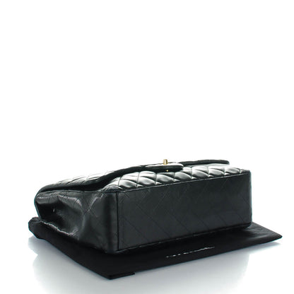 Chanel Lambskin Quilted Maxi Single Flap Black 4 of 9