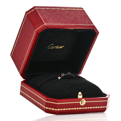 Cartier 18K White Gold 3.5mm LOVE Wedding Band Ring 55 7.25 5 of 5