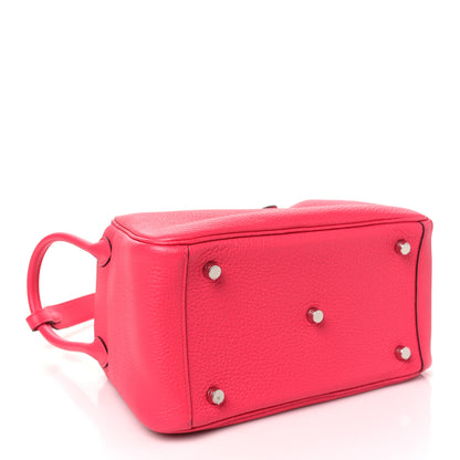 Hermes Taurillon Clemence Lindy 26 Rose Extreme 4 of 10