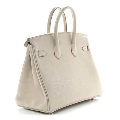 Hermes Togo Birkin 25 Beton 3 of 11