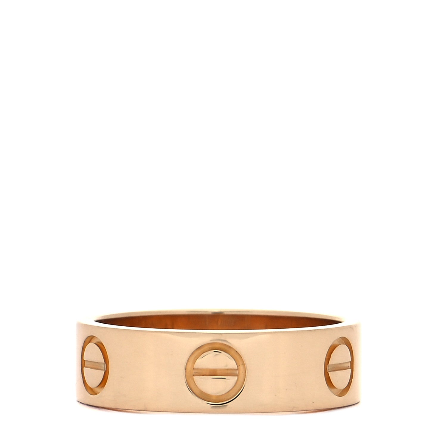 Cartier 18K Yellow Gold 5.5mm LOVE Ring 52 6 1 of 4