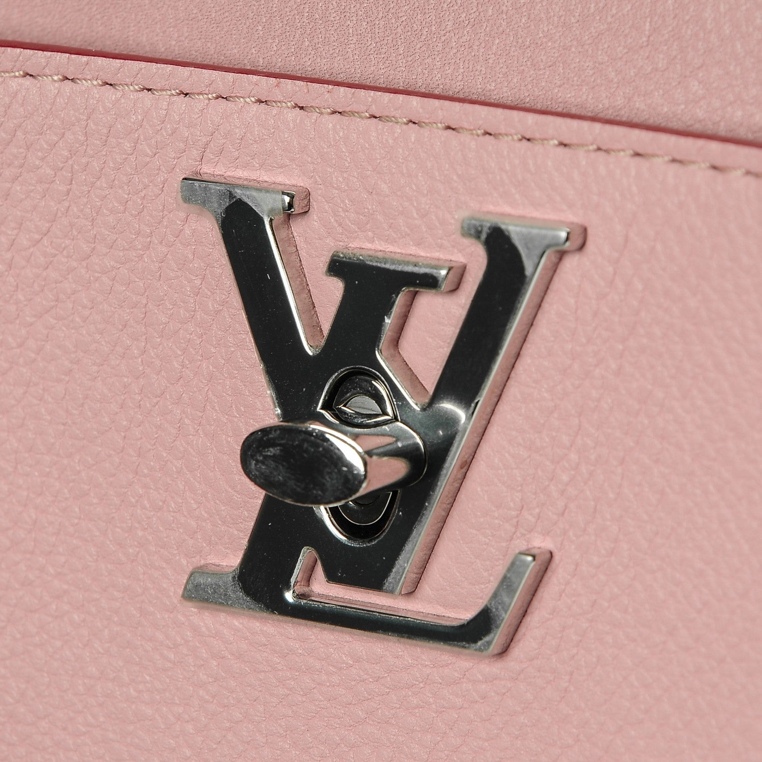 Louis Vuitton Calfskin Lockmeto Rose Poudre 5 of 7