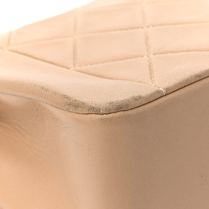 Chanel Lambskin Quilted Small Single Flap Beige 8 of 12