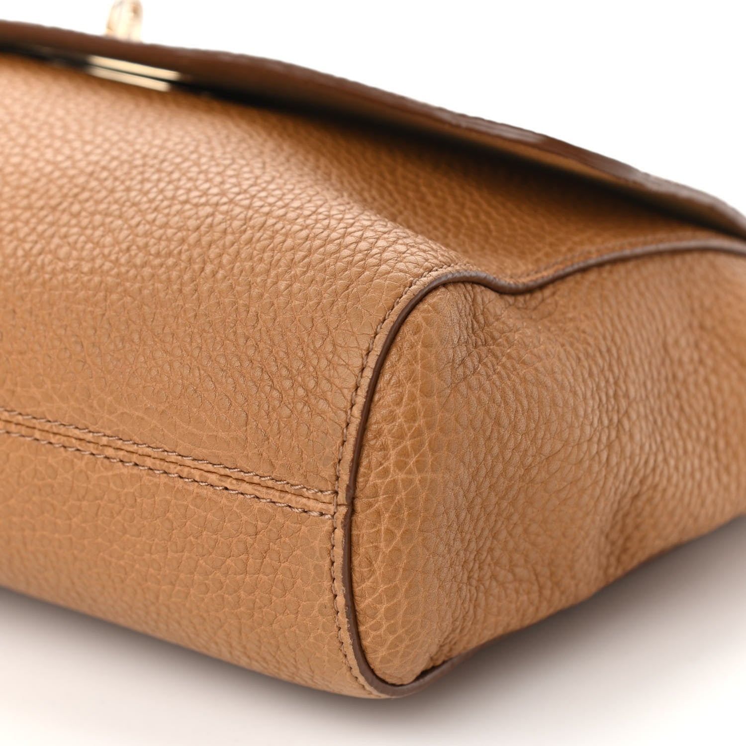 Mulberry Glossy Goatskin Medium Lily Deer Brown 10 of 15