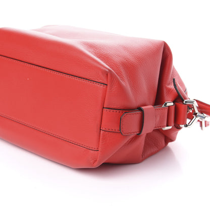 Givenchy Pebbled Calfskin Small Nightingale Red 10 of 12