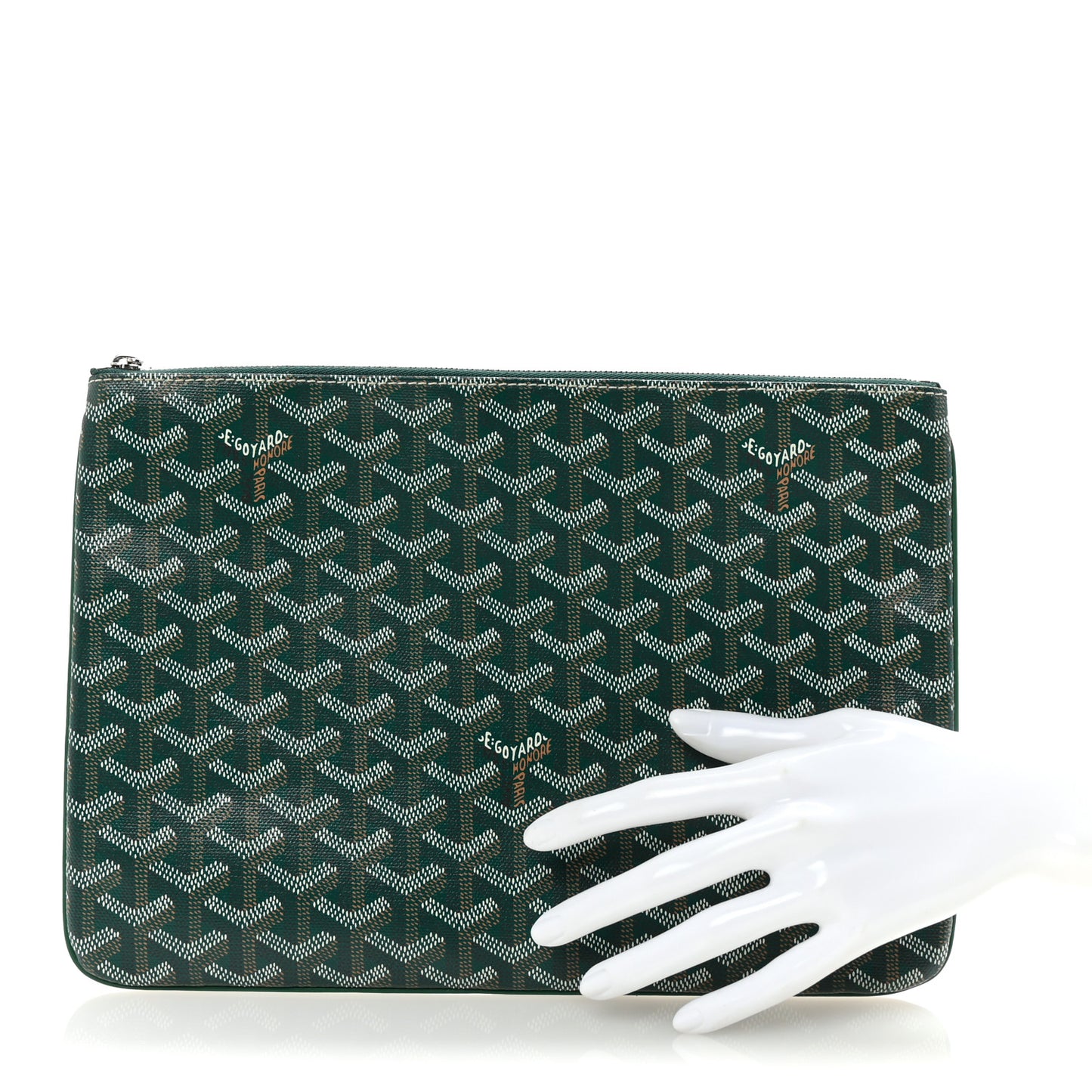 Goyardine Senat Pochette MM Green