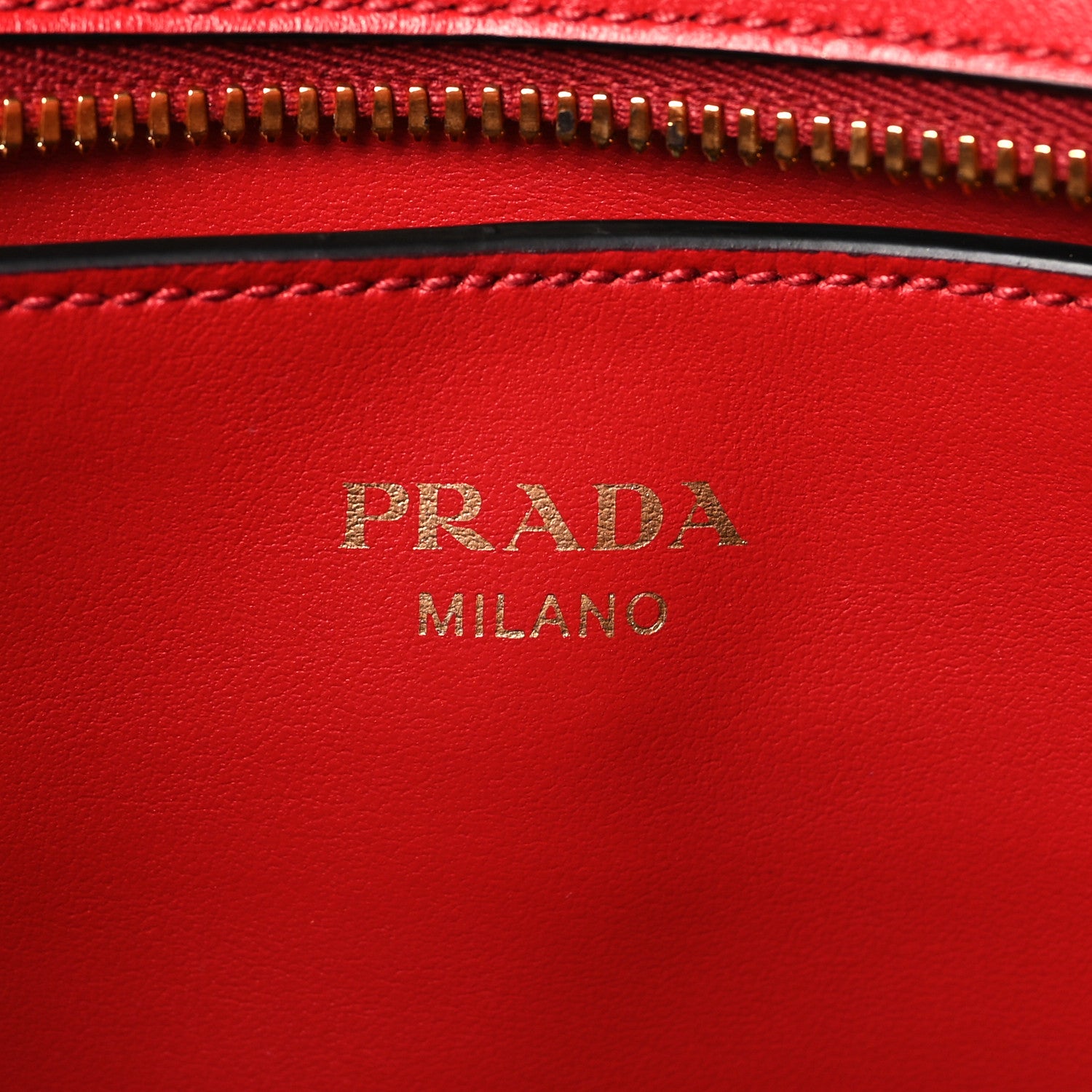 Prada Saffiano Soft Calfskin Tote Fuoco 6 of 9