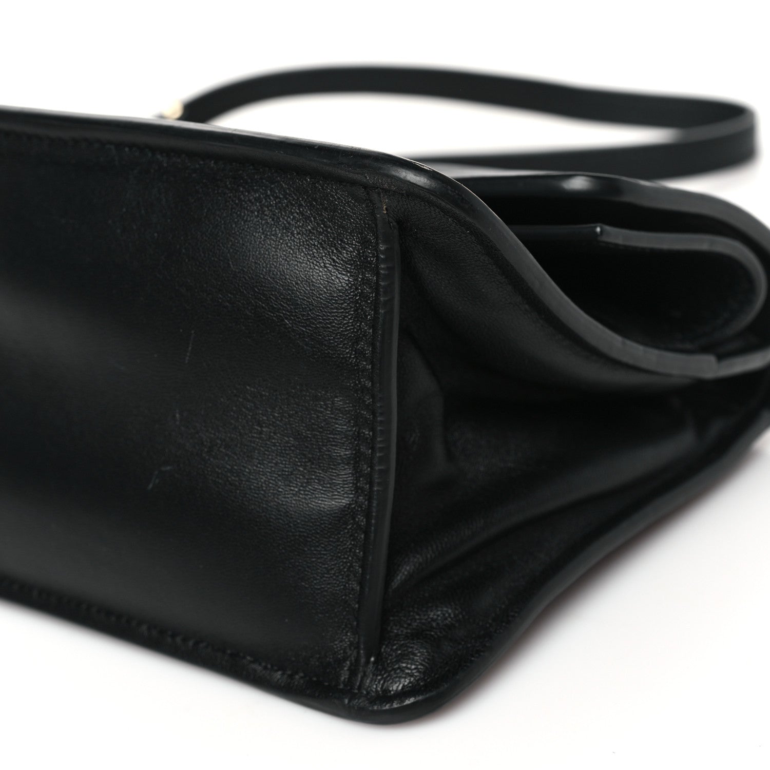 MCM Calfskin Small Candy Shoulder Bag Black 11 of 11