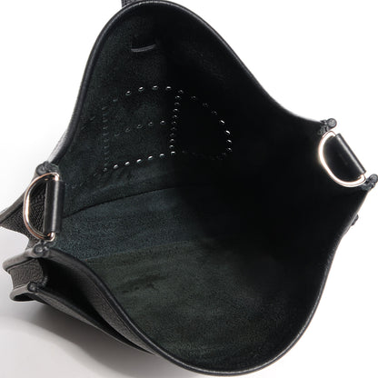 Hermes Taurillon Clemence Evelyne III PM Black 6 of 16