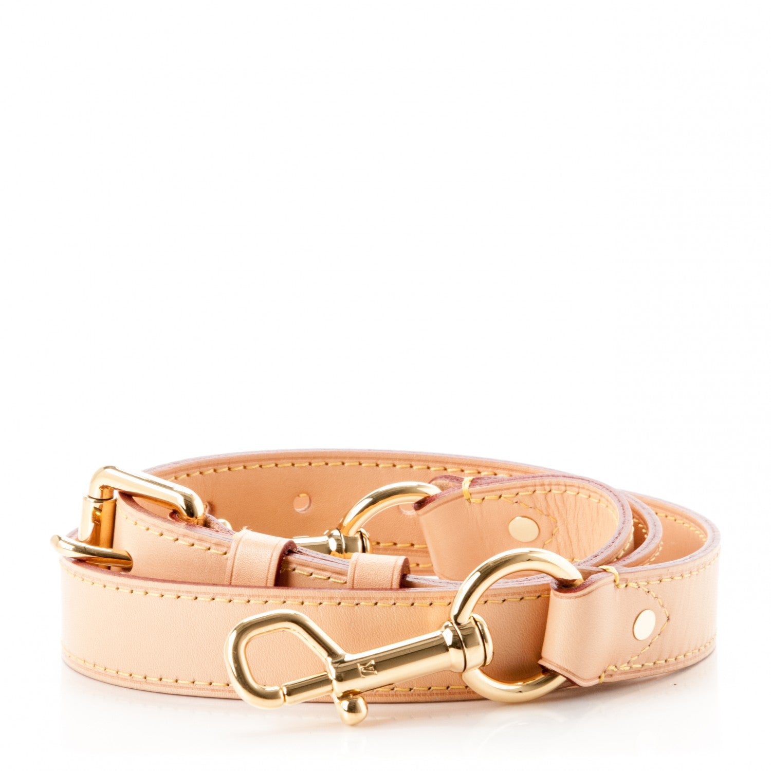 Louis Vuitton Vachetta 25mm Adjustable Shoulder Strap VVN 1 of 5