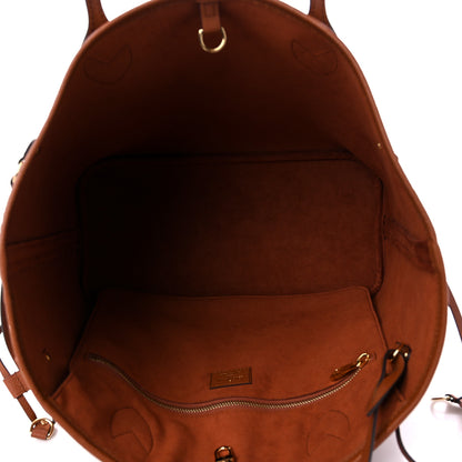 Louis Vuitton Empreinte Monogram Giant Neverfull MM Cognac 6 of 9