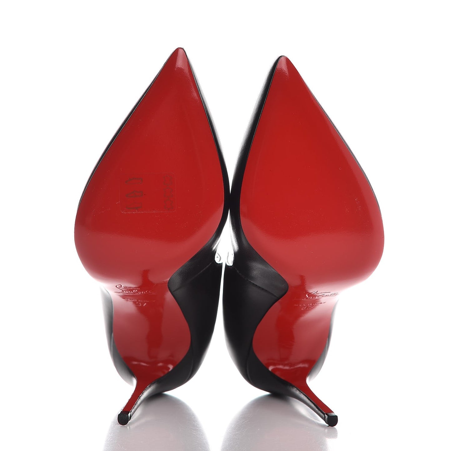Shiny Nappa Victorina 100 Pumps 37 Black